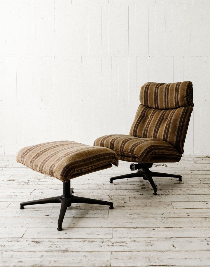 トラックファニチャー RAGTIME ROCKING CHAIR OTTOMAN