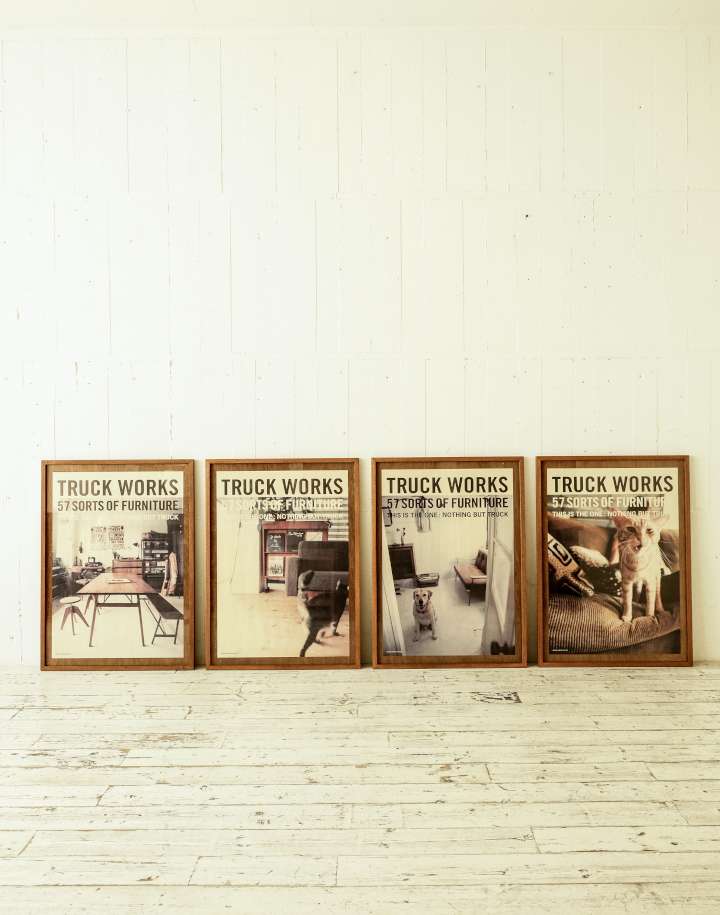 TRUCK WORKS POSTER   TRUCK FURNITURE