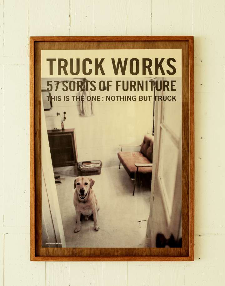 トラックファニチャー truckfurniture ポスター 額入り