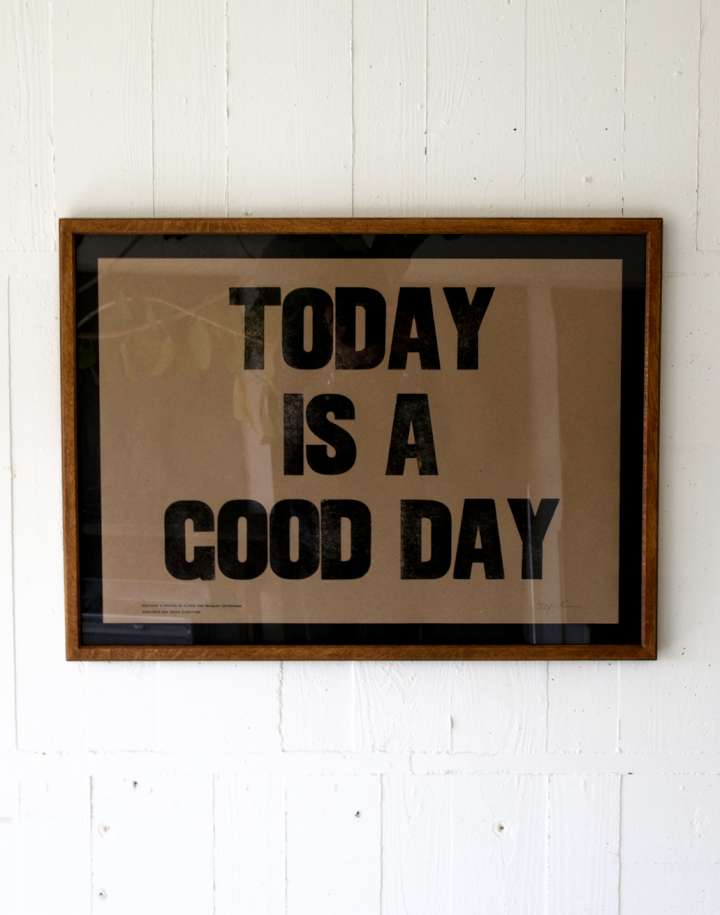 TODAY IS A GOOD DAY | TRUCK FURNITURE