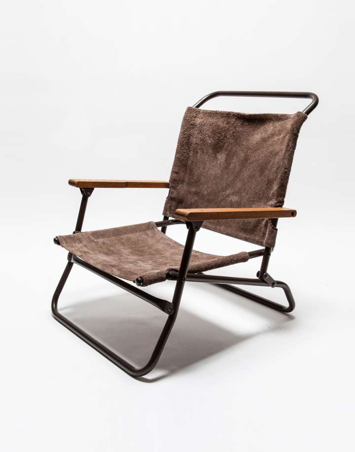 hobo×TRUCK Waterproof Leather Low Chair | TRUCK FURNITURE